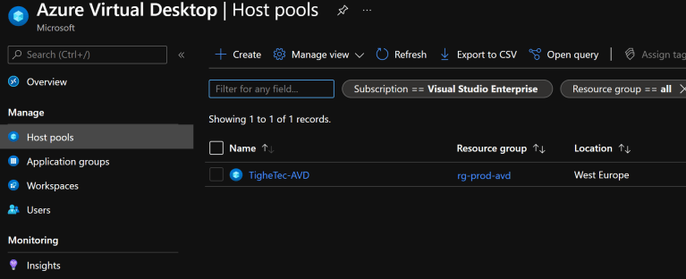 Deploy Azure Virtual Desktop with Project BICEP – TigheTec Cloud Consulting